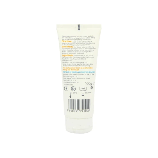 Aquamax Cream Emollient For Eczema, Psoriasis & Dry Skin 100g