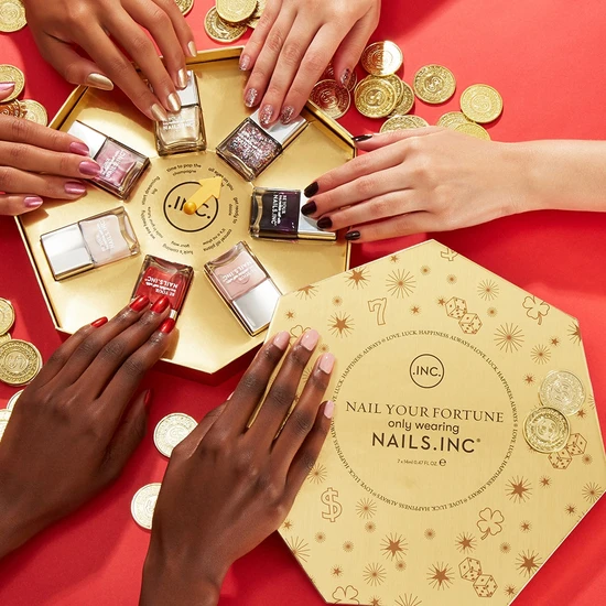 Nails Inc Nail Your Fortune Gift Set 7 x 14ml