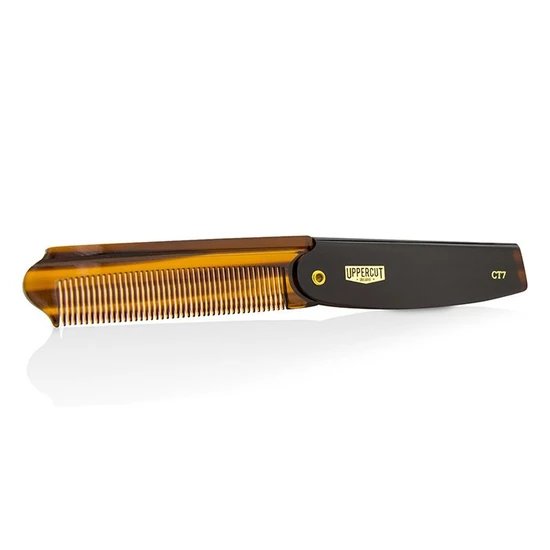 Uppercut Deluxe CT7 Flip Comb Tortoise Shell Brown