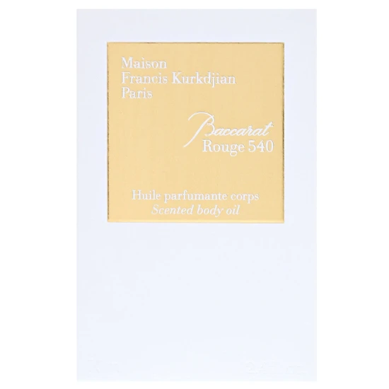 Maison Francis Kurkdjian Baccarat Rouge 540 Scented Body Oil 70ml