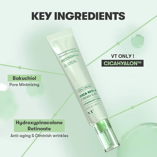 VT COSMETICS VT Cica Reti-A Cream 0.05 30ml