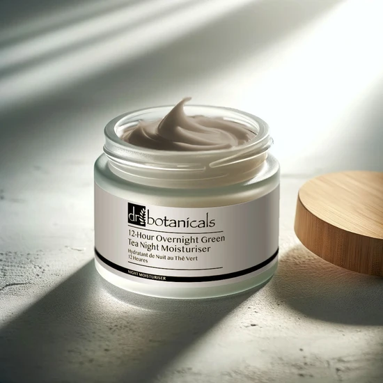 Dr Botanicals 12-Hour Overnight Green Tea Night Moisturiser 50ml