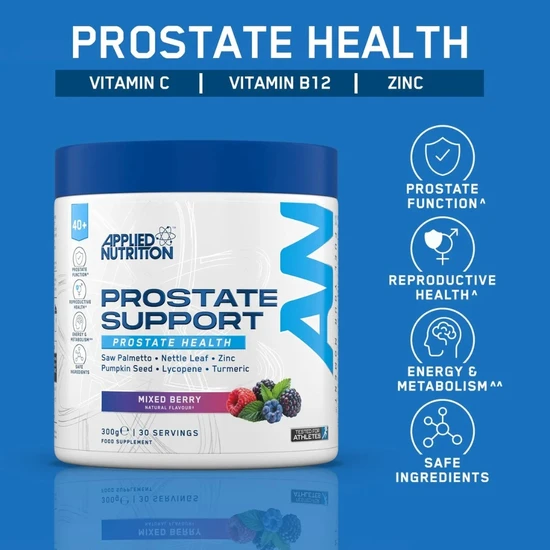 Applied Nutrition Agewell 40+ Prostate Support Mixed Berry 300g