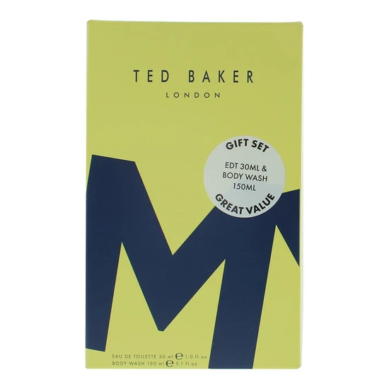 Ted Baker M Eau De Toilette 30ml + Body Wash 150ml Gift Set 30ml