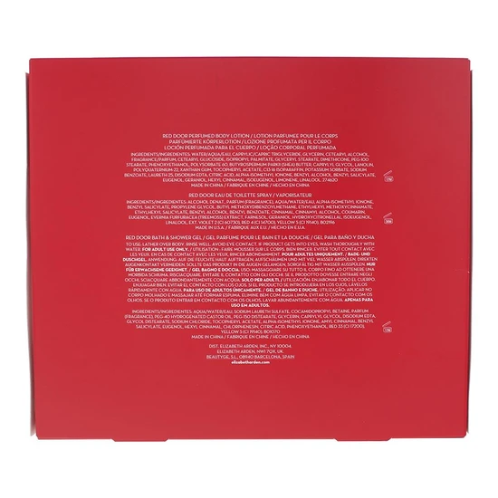 Elizabeth Arden Red Door Eau De Toilette Gift Set 100ml