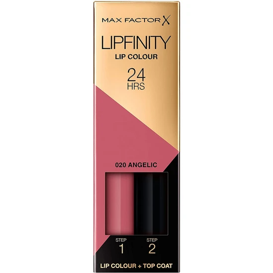 Max Factor Lipfinity Long-Lasting Two Step Lipstick 020 Angelic