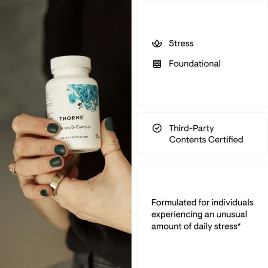 Thorne Stress B Complex Capsules 60 Capsules