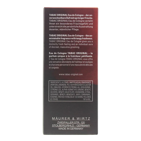 Tabac Original Eau De Cologne 50ml