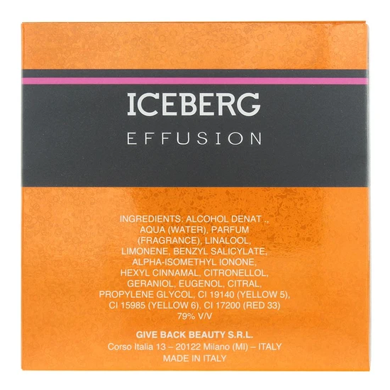 Iceberg Effusion Woman Eau De Toilette 100ml