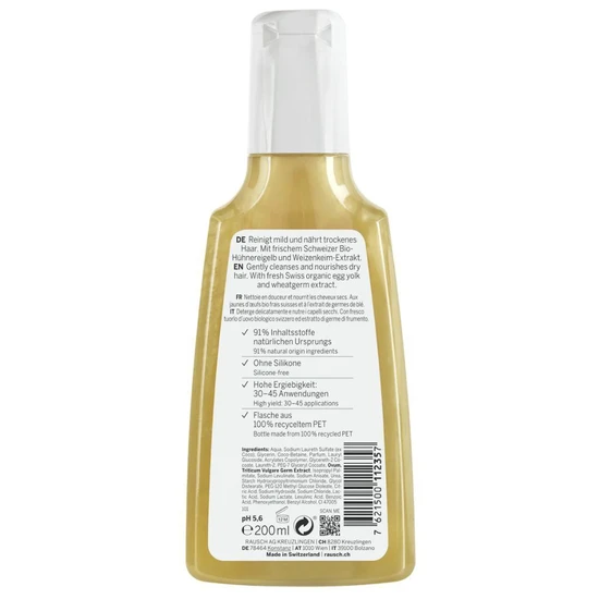 Rausch Egg-Oil Nourishing Shampoo For Dry Hair 200ml