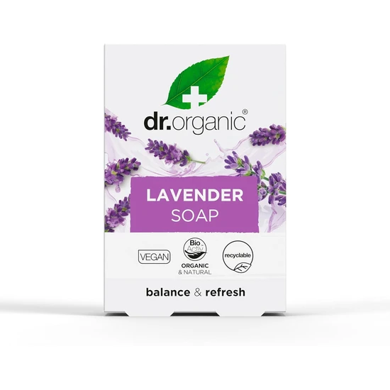 Dr. Organic Organic Lavender Cleansing Soap 100g