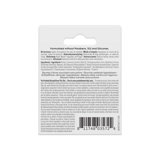 Yes To Avocado Nourishing Lip Balm 4.25g