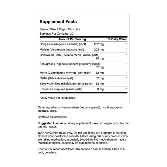 Swanson Prime Lung Capsules 60 Capsules