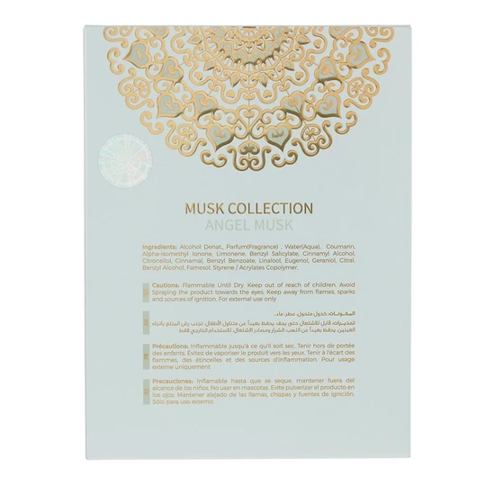 Gulf Orchid Musk Collection Angel Musk Eau De Parfum 60ml
