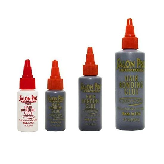 Salon Pro Exclusive Anti-fungus Hair Bonding Glue Black 2oz