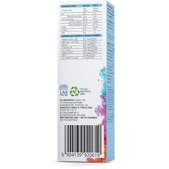 Osavi B-Complex Oral Spray Orange 25ml