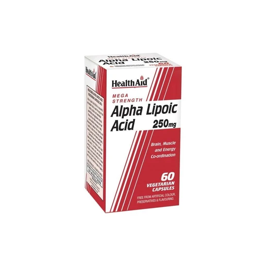 Health Aid Alpha Lipoic Acid 250mg Vegicaps 60 Vegicaps