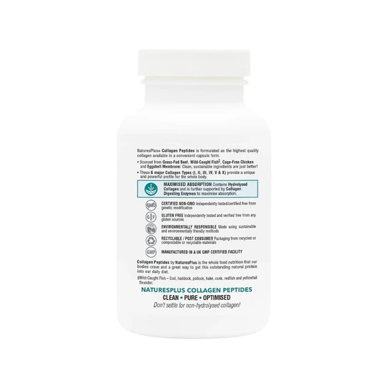 Nature's Plus Collagen Peptides Capsules 120 Capsules