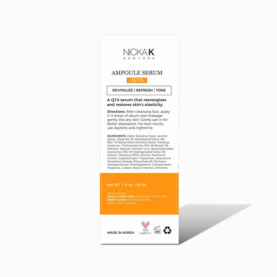 NICKA K NEWYORK Nicka K Revitalise Q10 Ampoule Serum 30ml