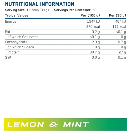 Applied Nutrition Beef-XP Lemon & Mint 1800g