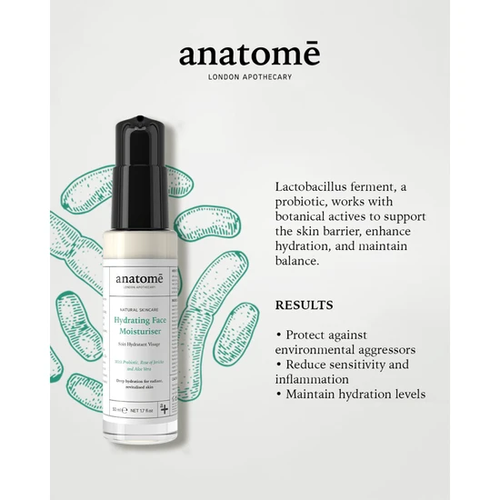 Anatomē Organic Ultra Hydrating Face Moisturiser 50ml