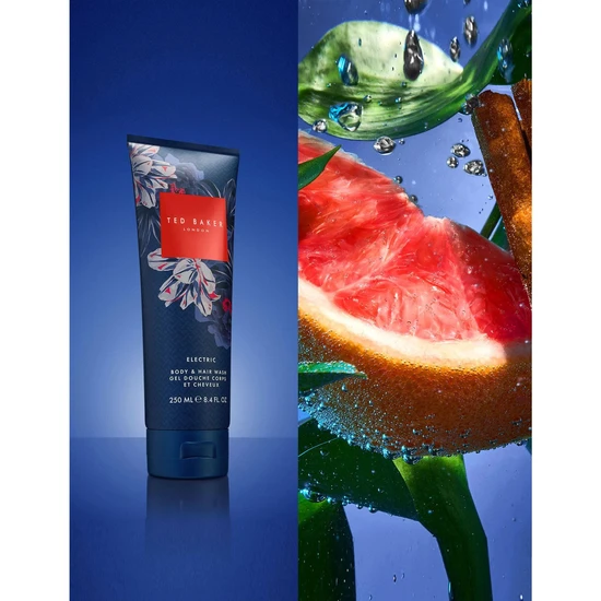 Ted Baker Fusion Electric Body & Hair Wash 250ml