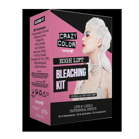 Crazy Color High Lift Bleaching Kit 1 Application Kit