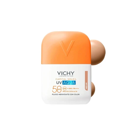 Vichy Capital Soleil UV Aqua Fluid Daily Tinted Sunscreen SPF 50 Medium