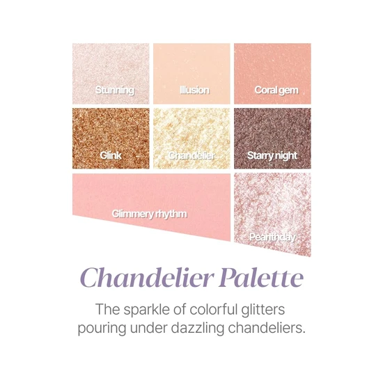 espoir Real Eye Palette All New #4 Chandelier