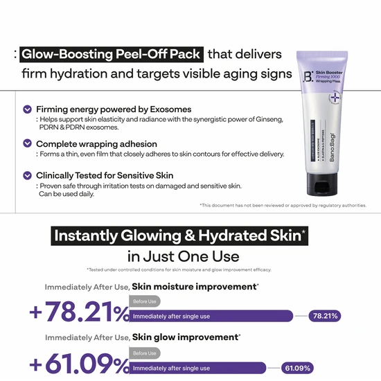 Banobagi PDRN Skin Booster Firming 1000 Wrapping Mask 70ml