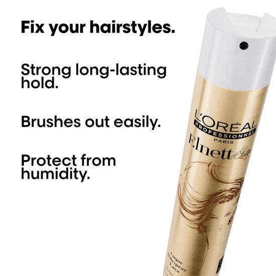 L'Oréal Professionnel Elnett Satin Strong Hold Hairspray 500ml