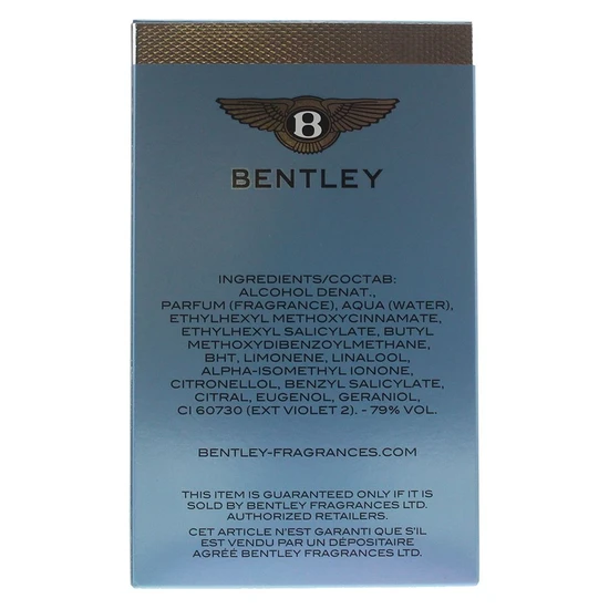 Bentley Silverlake Eau De Parfum 100ml