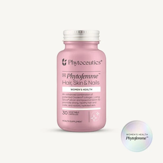 Phytoceutics Phytofemme Hair, Skin & Nails Capsules 30 Capsules