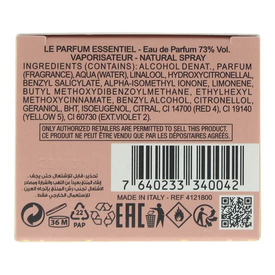 Elie Saab Le Parfum Essentiel Eau De Parfum 30ml