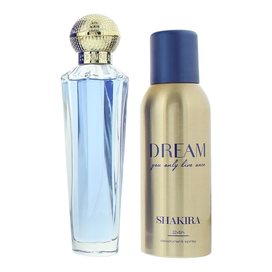 Shakira Dream You Only Live Once Eau De Toilette + Deodorant Spray Gift Set 80ml