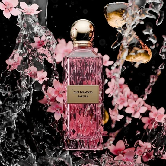Ibrahim Al Qurashi Pink Diamond Sakura Eau De Parfum 150ml