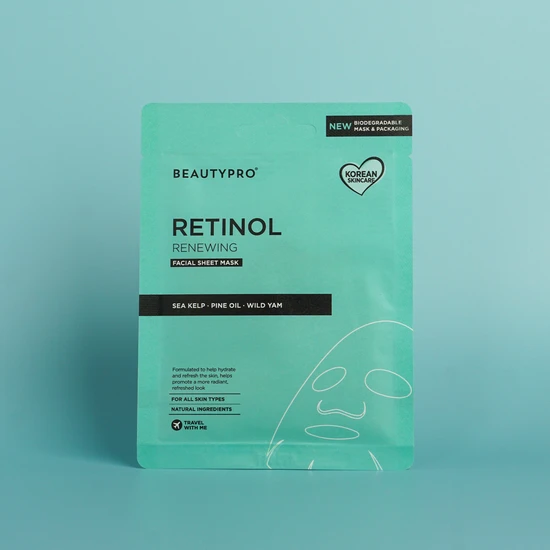 BeautyPro RETINOL Anti-Ageing Sheet Mask x1