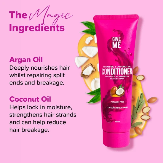 Give Me Argan Oil & Coconut Oil Conditioner 300ml