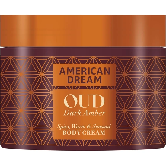 American Dream Oud Dark Amber Body Cream 500ml
