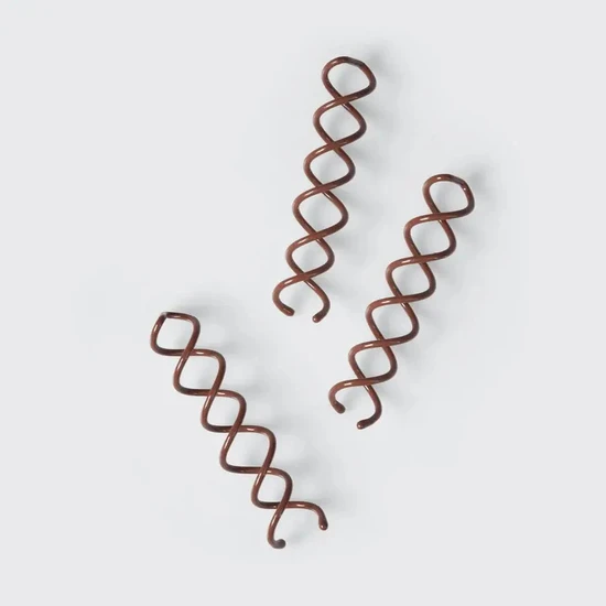 Kitsch Brown Bun Twist 3pc Set