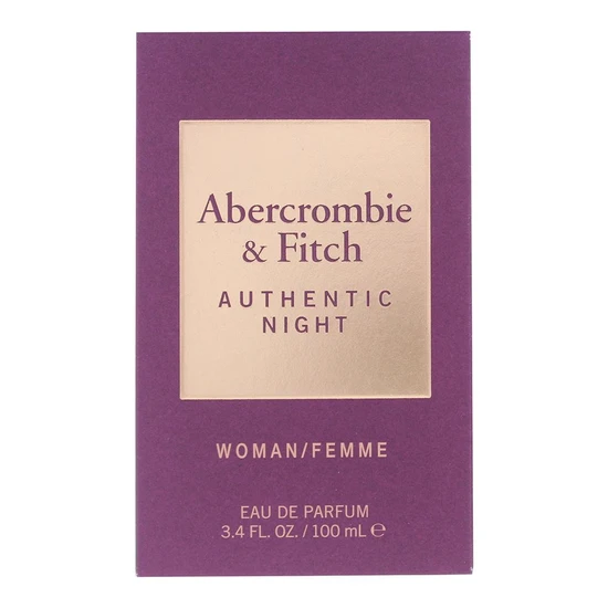 Abercrombie & Fitch Authentic Night Eau De Parfum 100ml