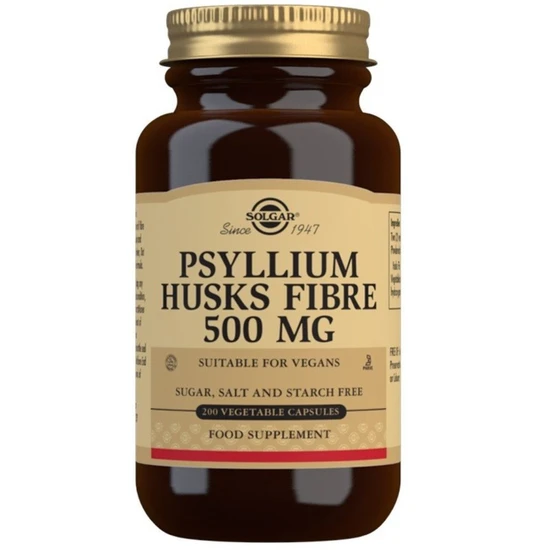 Solgar Psyllium Husks Fibre Vegicaps 200 Vegicaps