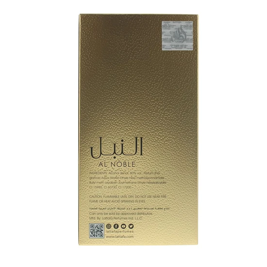 Lattafa Al Noble Safeer Green Eau De Parfum 100ml
