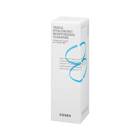 CosRx Hydrium Triple Hyaluronic Moisturising Cleanser 150ml