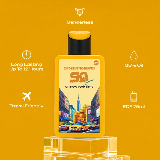 Street Origins On New York Time Extrait De Parfum 75ml