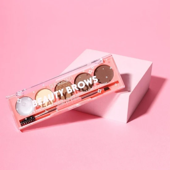 Sunkissed Beauty Brows Palette Brow Wax + Brow Powder 4 x 1g