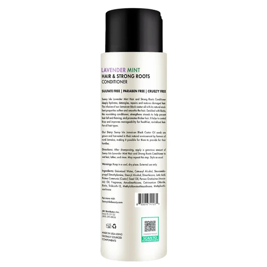 Sunny Isle Lavender Mint Hair & Strong Roots Conditioner 354.88ml