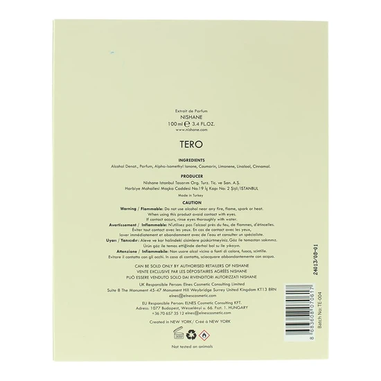 Nishane Tero Extrait Eau De Parfum 100ml