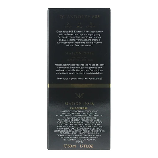 Maison Quandoley 805 Eau De Parfum 50ml