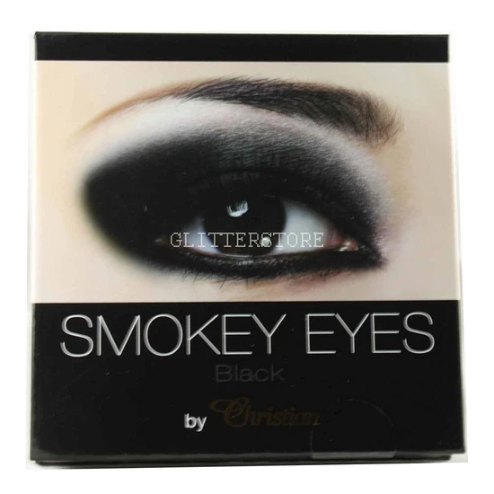 Christian Faye Smokey Eye 6 Colour Palette Black